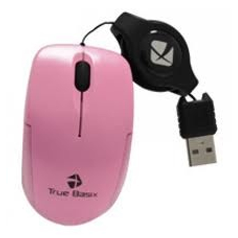 Mouse Acteck True Basix MOMR-014 Pink - Logitech