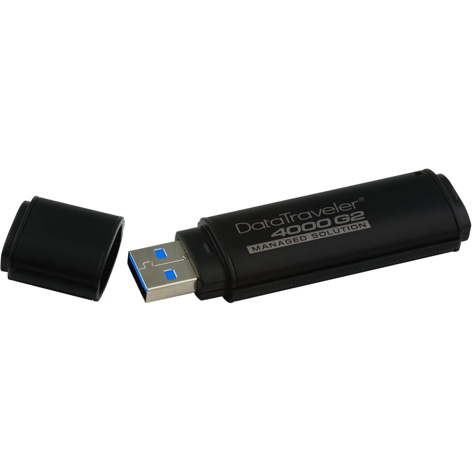 Memoria USB 64GB Kingston DataTraveler 4000 G2 Cifrado por Hardware AES-256 Certificación FIPS 140-2 Nivel 3 Seguridad Corporativa USB 3.0 Ref. MK64GBDT4000G2 - Hyundai