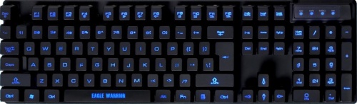 Teclado Gamer Eagle Warrior G78 Alámbrico USB retroiluminado Color Negro Español - Código: KMEG78U00010EG | Compra en Guadalajara