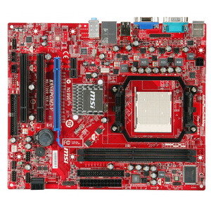 Placa Base de Ordenador de Escritorio MSI K9N6PGM2-V2 - NVIDIA GeForce 6150SE Conjunto de Circuitos Integrados - Socket AM2 PGA-940 - Micro ATX - Gigabyte