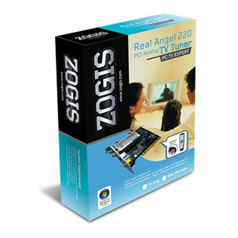 Tarjeta ZOGIS Real Angel 220 PCI Captura de Video Sintonizador de TV y de Radio FM con Control Remoto. - Hisense