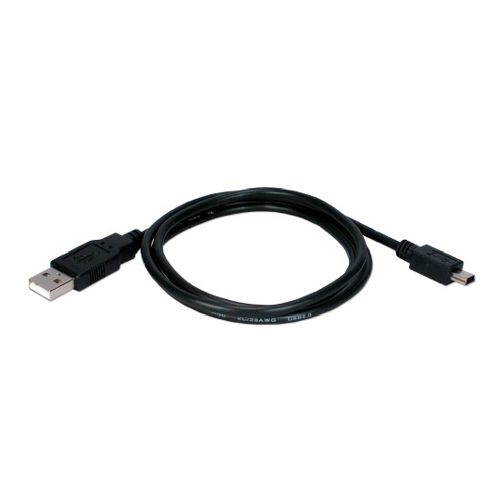 QVS Cable USB A Macho - mini USB B Macho 1 Metro Negro - Supermicro Computer