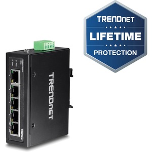 Conmutador Ethernet TRENDnet TI-G50 5 - Gigabit Ethernet - 1000Base-T - Nuevo - Conforme con normas TAA - Tp Link