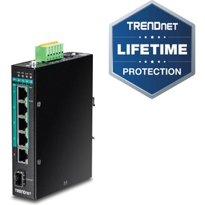 Conmutador Ethernet TRENDnet TI-PG541i 6 Puertos Gestionable - Gigabit Ethernet - 1000Base-T 1000Base-X - Nuevo - Conforme con normas TAA - Canon