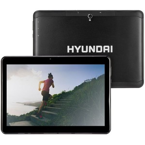 Hyundai Koral 10XL HT1004L16 Tablet - 10.1 - Quad-core 4 Core 1.10 GHz - 2 GB RAM - 16 GB Storage - Android 8.1 Oreo Go Edition - 4G - Black - Apple