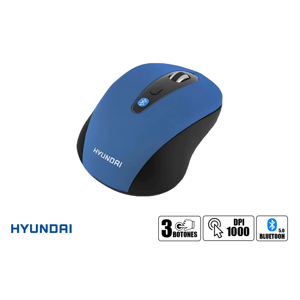 Hyundai BT Mouse - Blue - Naceb Technology