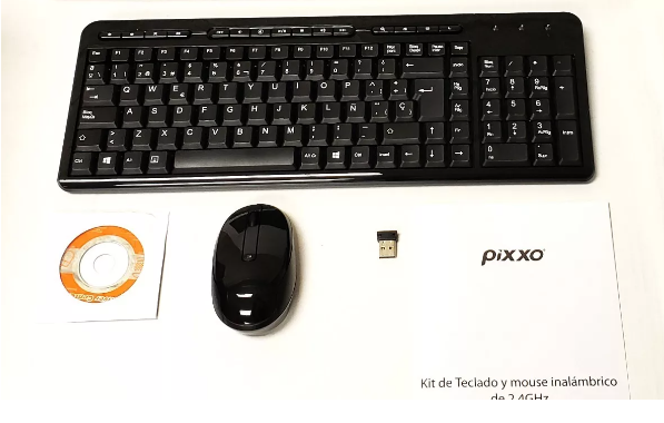 Kit de Teclado y Mouse Pixxon Technology Mod. KA-1782 / MA-h135 - Código: KITTEMOU1782 | Compra en Guadalajara