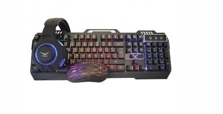 Kit Gamer Naceb Technology NA-0925 USB Juego Alámbrico 2400 DPI - Código: NA0925 | Compra en Guadalajara