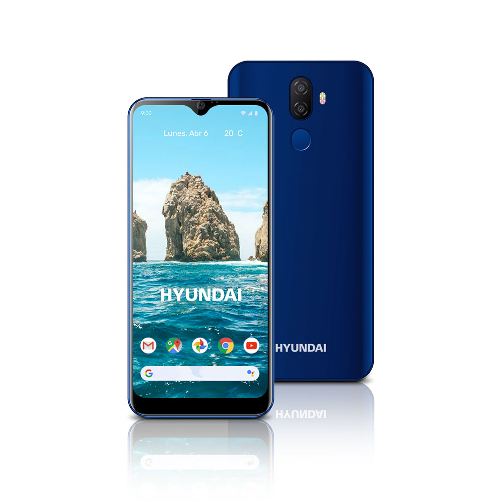 Hyundai Refurbished Eternity G60 6 4G MTK6739 - 3GB/32GB 8MP/13MP AF 0.3MP Android 9.0 - Blue - Motorola