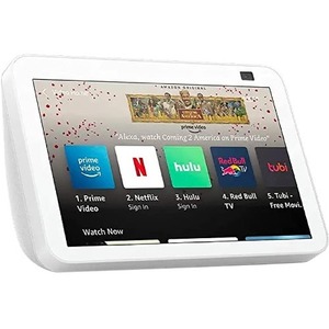 Amazon Echo Show 8 Controlador de hogar digital - Alexa - IEEE 802.11a/b/g/n/ac - Bluetooth - Blanco Glaciar - Amazon