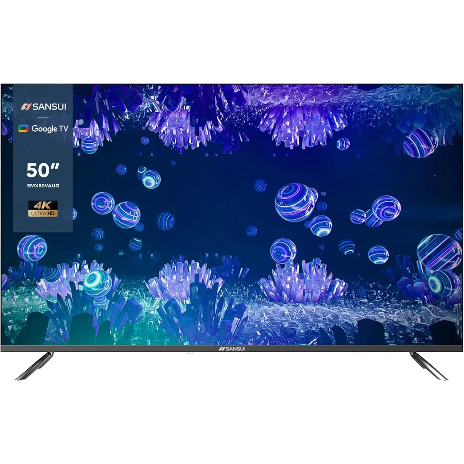 Sansui 50 LED 4K UHD Smart Google TV HDR Wi-Fi Chromecast Control por Voz con Google Assistant - Hisense