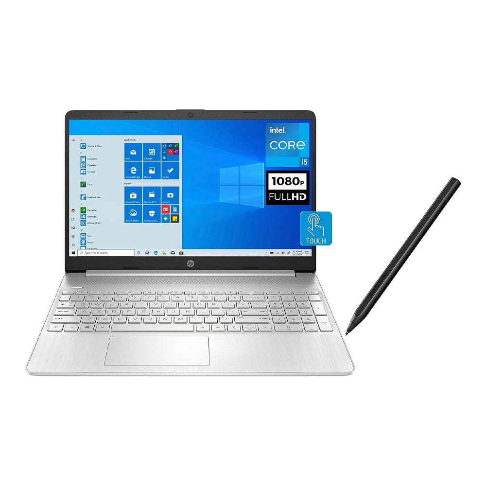 HP 14-DQ5135CL HP 14 Laptop Intel Core i5-1235U 12Gb 512GB SSD WiFi 6 Windows 11 - Silver - Hp