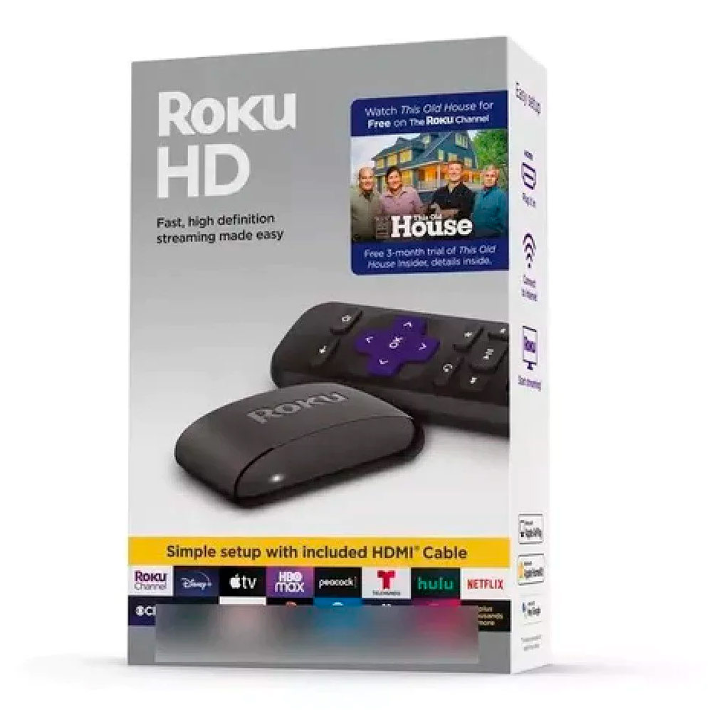 Roku HD Con Control Remoto Incluido 3932RD/NEW - Código: 3932RD | Compra en Guadalajara