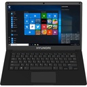 Refurbished Hyundai Thinnote-A 14.1 Celeron Laptop 4GB RAM 64GB Storage Expandable 2.5 SATA HDD Slot Windows 10 Pro Black Grado C - Lenovo