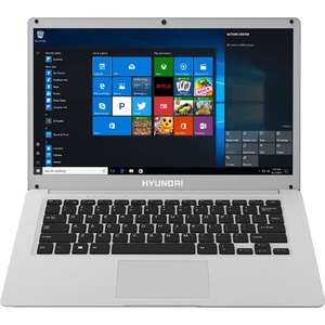 Hyundai HyBook 14.1 HD - Intel Celeron 8GB RAM 128GB SSD RJ45 Win 10 Home - Silver Grado B - Dell