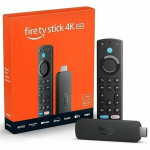 Amazon Fire TV Stick 4K Max Streaming Device BLACK WiFi 6 Voice Remote includes TV Controls - Código: B0BP9SNVH9 | Compra en Guadalajara