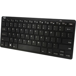 Teclado Adesso SlimTouch - Inalámbrico Conectividad - USB Interfaz - Ingleacutes EEUU - QWERTY Diseño - Negro - Código: WKB-1100BB | Compra en Guadalajara