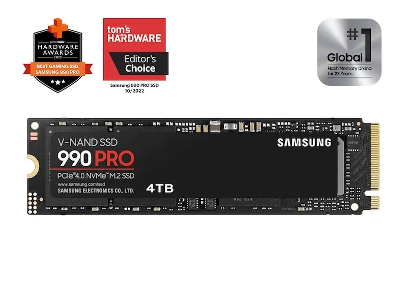 SSD SAMSUNG 990 PRO 4TB M.2 2280 - Wd - Western Digital