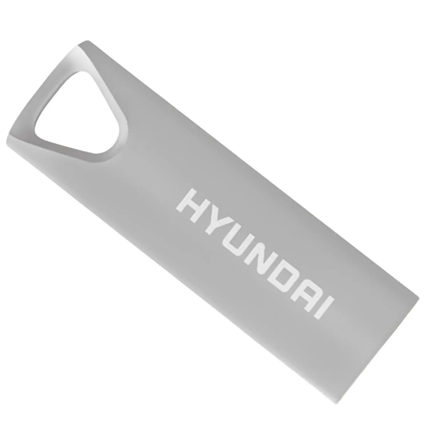 Memoria USB 64GB Hyundai Bravo Deluxe USB 3.0 SuperSpeed Cuerpo Metálico Plata Resistente al Agua y Golpes Nuevo Sellado Para Video 4K PC y Mac - Código: U3BK/64GAS | Compra en Guadalajara