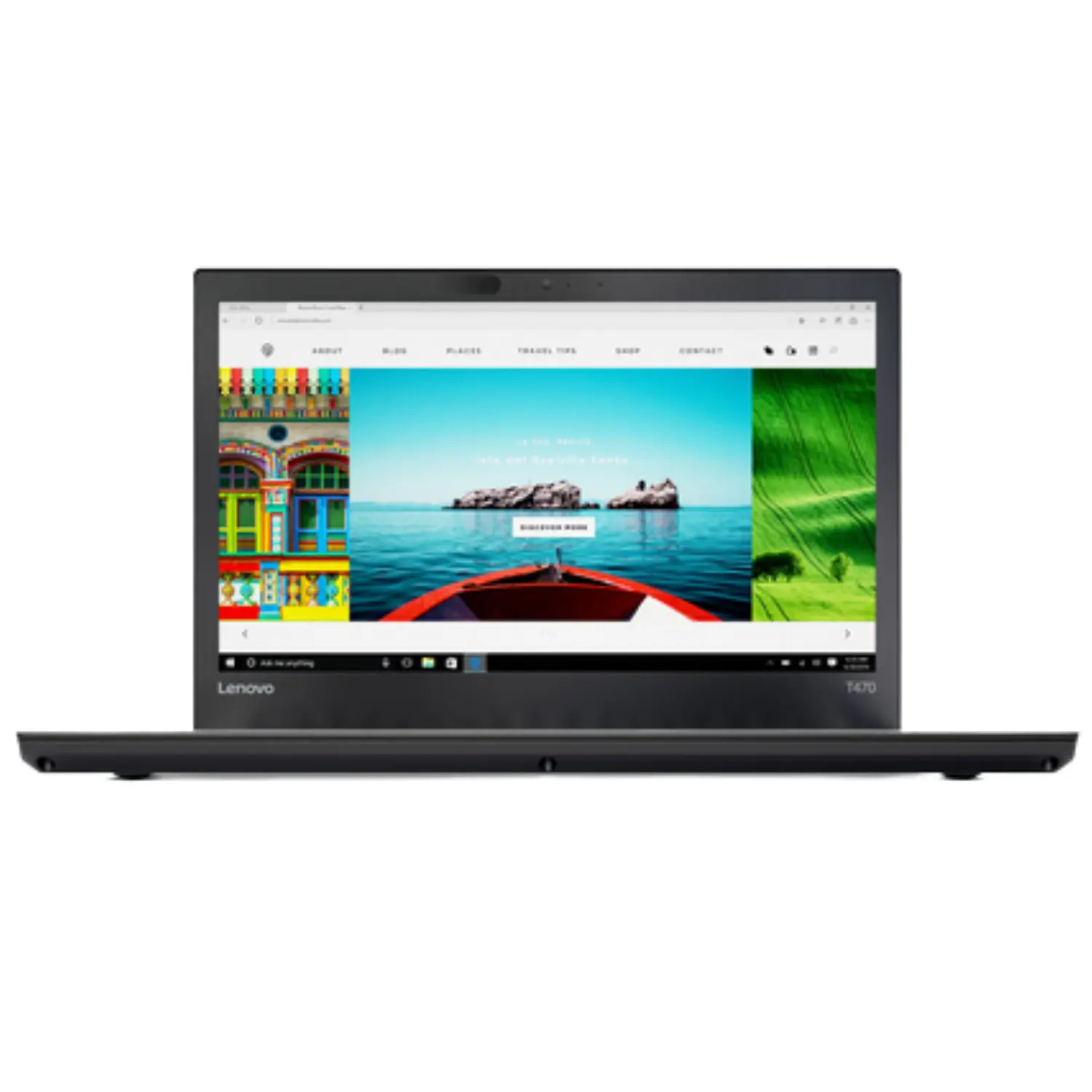 Lenovo ThinkPad T470 Refurbished Core i7-7600U 8GB RAM 256GB SSD 14 FHD Windows 11 Pro Teclado Inglés/Español Iluminado Webcam Grade A - Hyundai