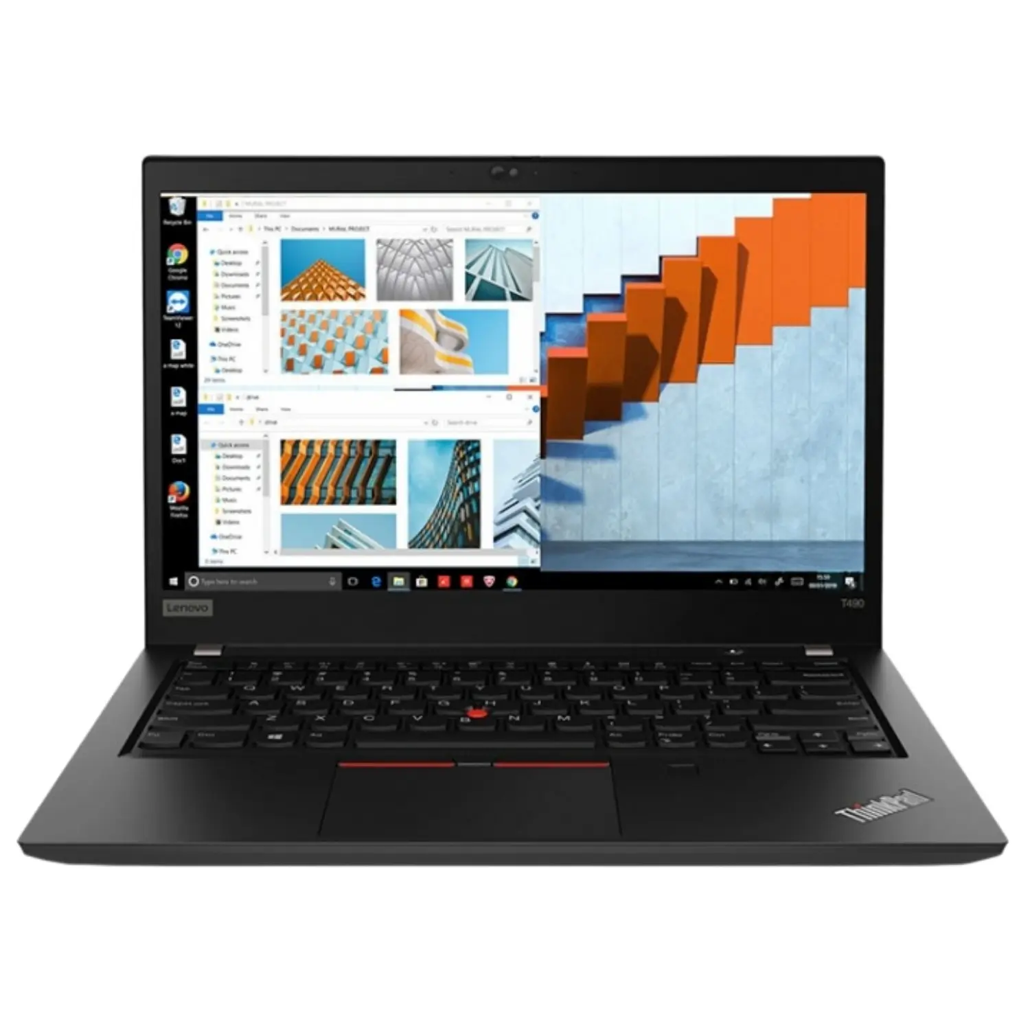 Lenovo ThinkPad T490 Refurbished Intel Core i5-8365U 8GB RAM 256GB SSD Pantalla 14 FHD Windows 11 Pro Webcam Grade A - Apple