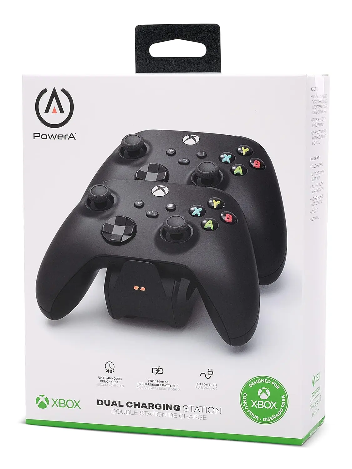 PowerA Dual Charging Station for Xbox Series XS - Black - Código: 1522767-02R | Compra en Guadalajara