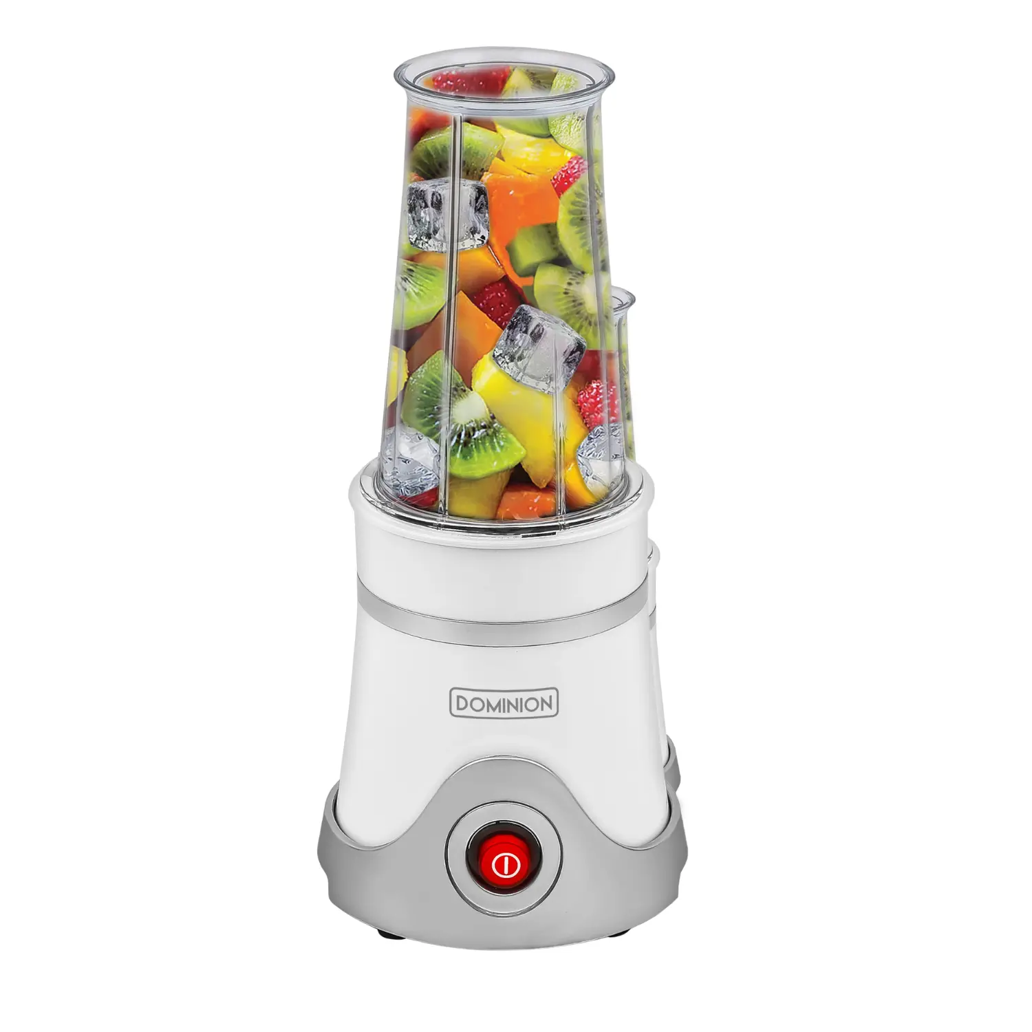 DOMINION BlendMax Personal Blender w/2Go Jar White - Código: D4202W | Compra en Guadalajara