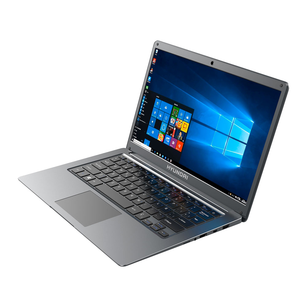 Laptop Hyundai HyBook 14.1” Celeron, 4GB RAM, 64GB HDD, Expandible 2.5” SATA HDD Slot, Windows 10 Home, WiFi, Space Grey - Refurbished HTLB14INC4Z1SSG_B/RFB UPC  - HTLB14INC4Z1SSG_B/RFB