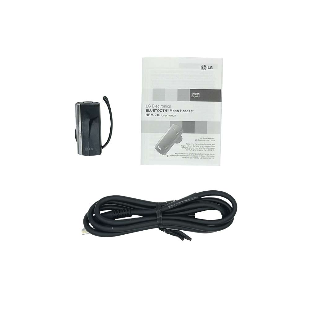 HBM-210 LG HBM-210 Bluetooth Headset -No Packaging HBM-210 UPC 