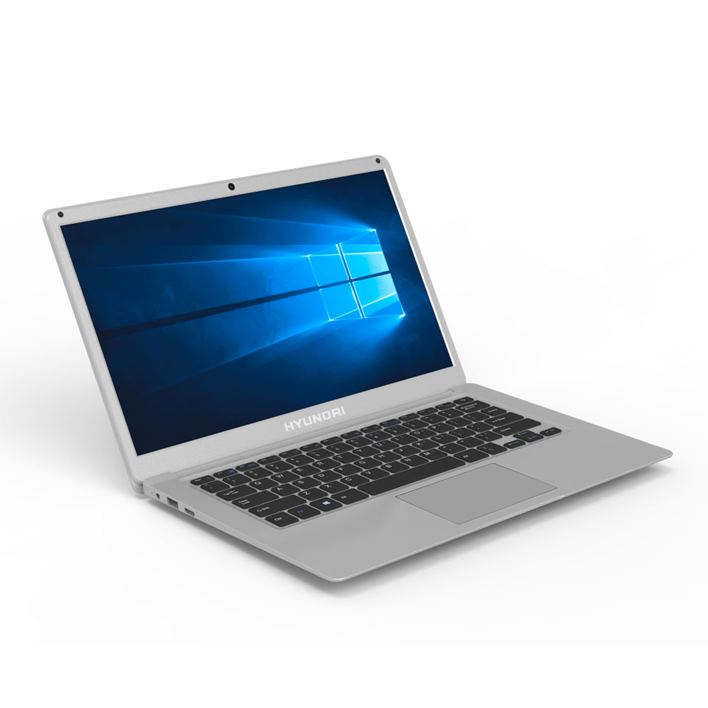 Hyundai Thinnote-A 14.1 Celeron Laptop 4GB RAM 64GB Storage Expandable 2.5 SATA HDD Slot Windows 10 Home S Mode Silver - Grade B L14WB2S_B/RFB - Código: L14WB2S_B/RFB | Compra en Guadalajara