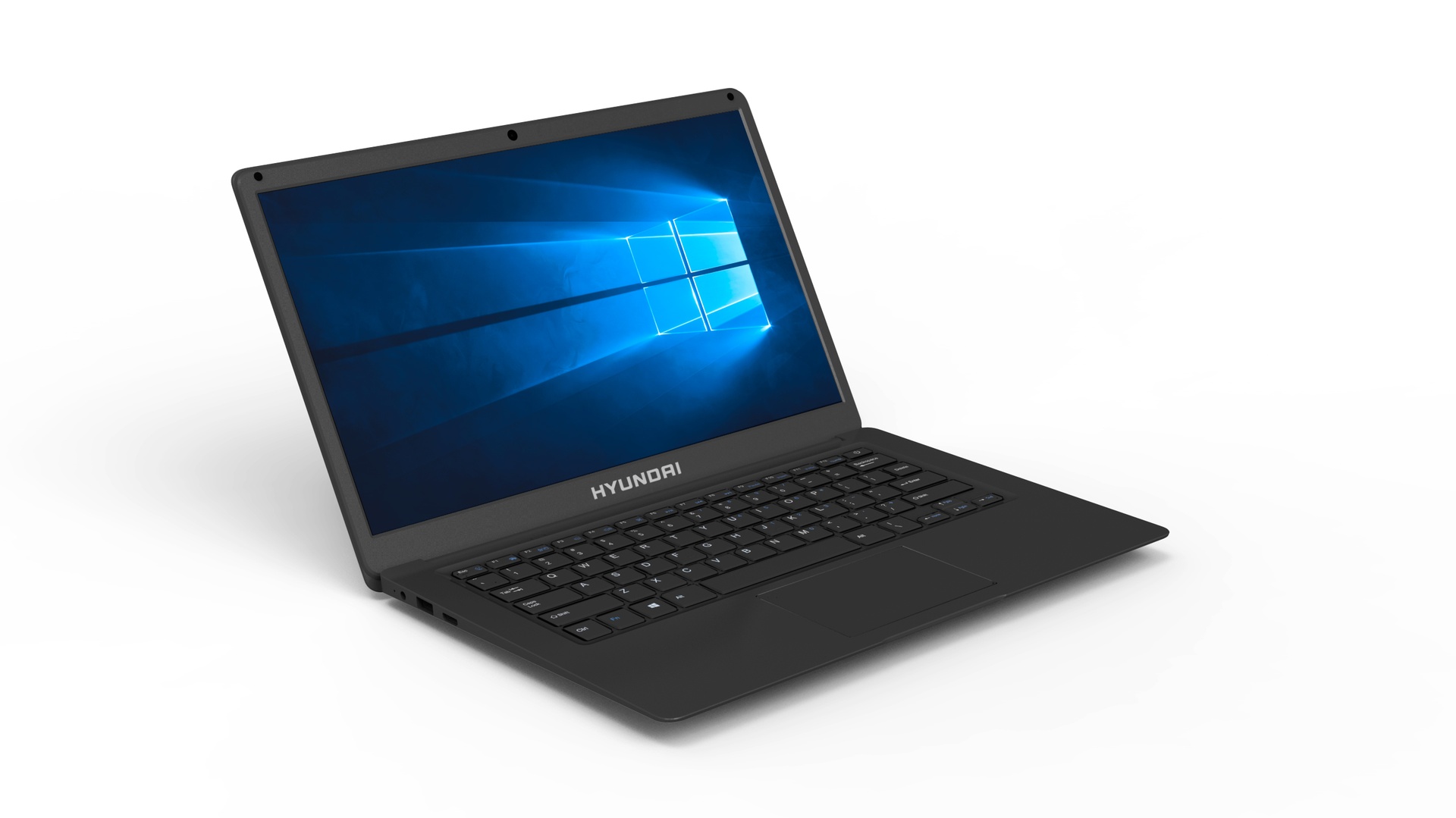 Hyundai Thinnote-A, 14.1" Celeron Laptop, 4GB RAM, 64GB Storage, Expandable  2.5" SATA HDD Slot, Windows 10 Home S Mode, Space Grey - Grade B L14WB2SG_B UPC  - HYUNDAI