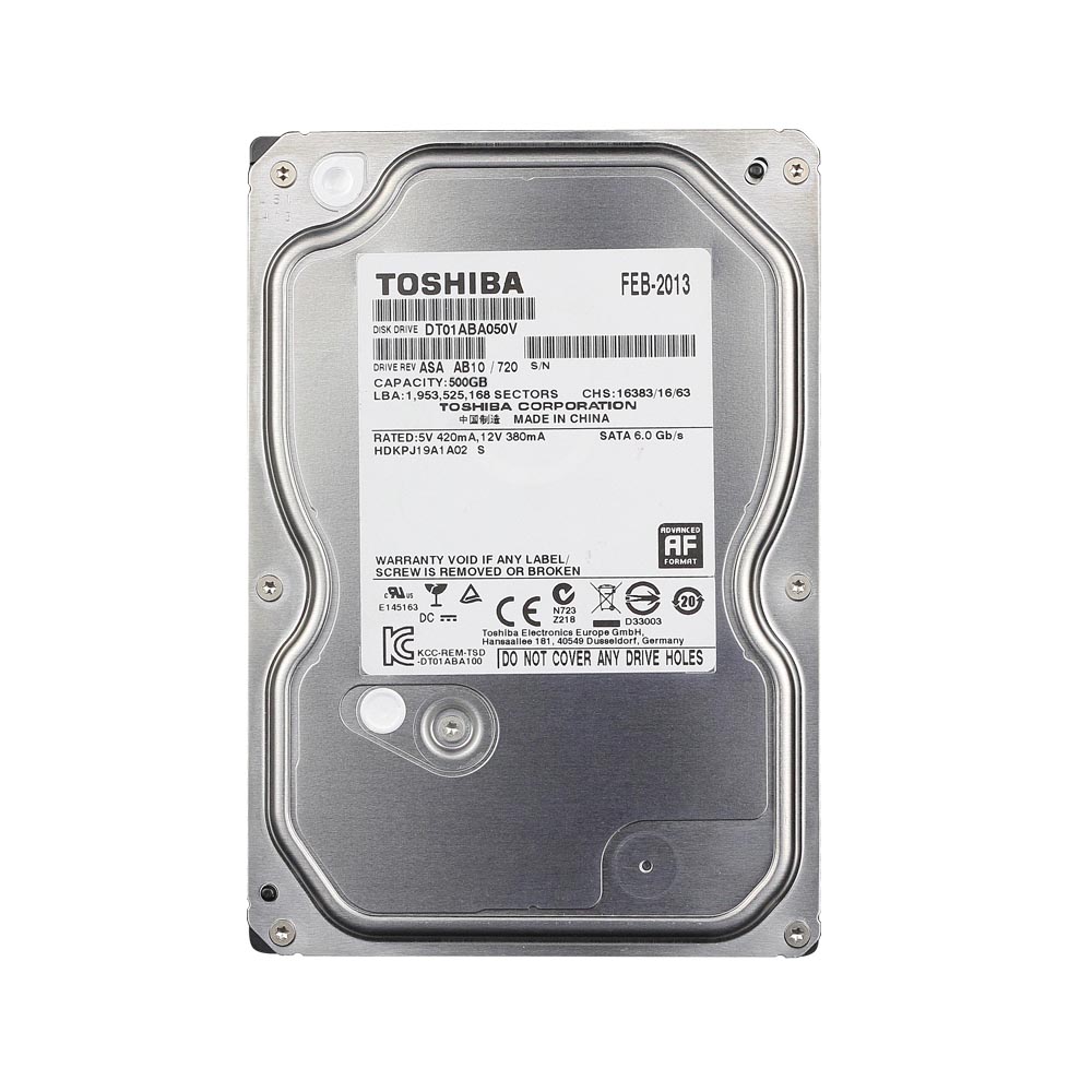 TOSHIBA 500GB 3.5 SATA PULL DT01ABA050V - Código: DT01ABA050V | Compra en Guadalajara