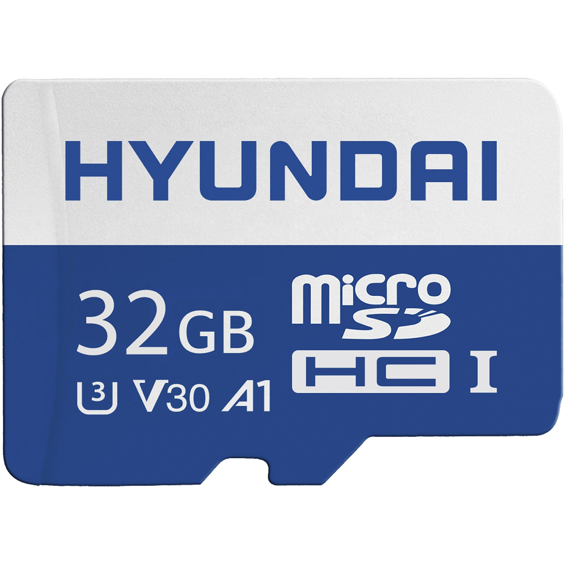 Hyundai 32GB microSDHC UHS-I Memory Card with Adapter, 90MB/s (U3), UHD, A1, V30 SDC32GU3 UPC 810033035296 - SDC32GU3