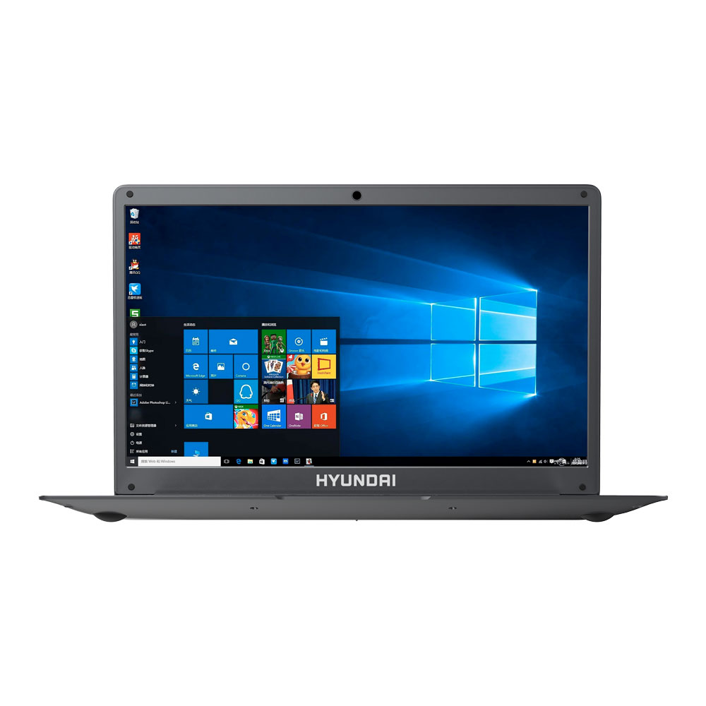 Hyundai HyBook 14.1" Notebook - Intel Celeron - 4 GB Total RAM - 64 GB SSD - Space Gray HT14CCIC43SG UPC 810033036279 - HT14CCIC43SG