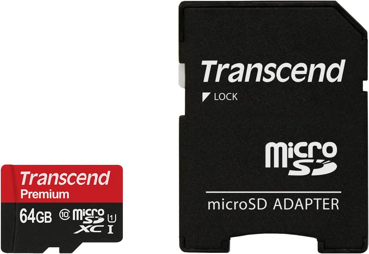 Transcend 64 GB microSDXC - TS64GUSDU1