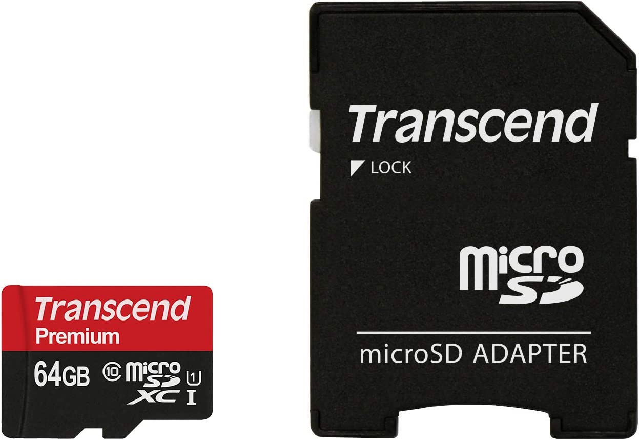 Transcend 64 GB microSDXC TS64GUSDU1 - Transcend Information
