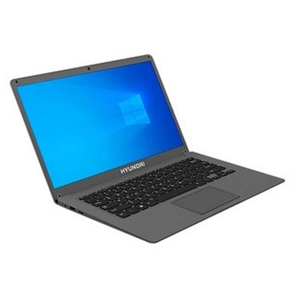 Hyundai HyBook 14.1" 1366x768, N3350, 4GB RAM, 64GB + 1TB HDD, 0.3MP, RJ45, WiFi, Windows 10 Home Single Language, 5000mAh, Spanish, Space Grey - Refurb. HTLB14INC4Z1SSG1TB_B UPC  - HTLB14INC4Z1SSG1TB_B