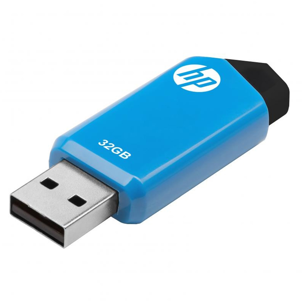 HP v150w 32GB USB 2.0 Flash Drive - Blue HPFD150W-32 UPC  - PAQ-756FD150W-32