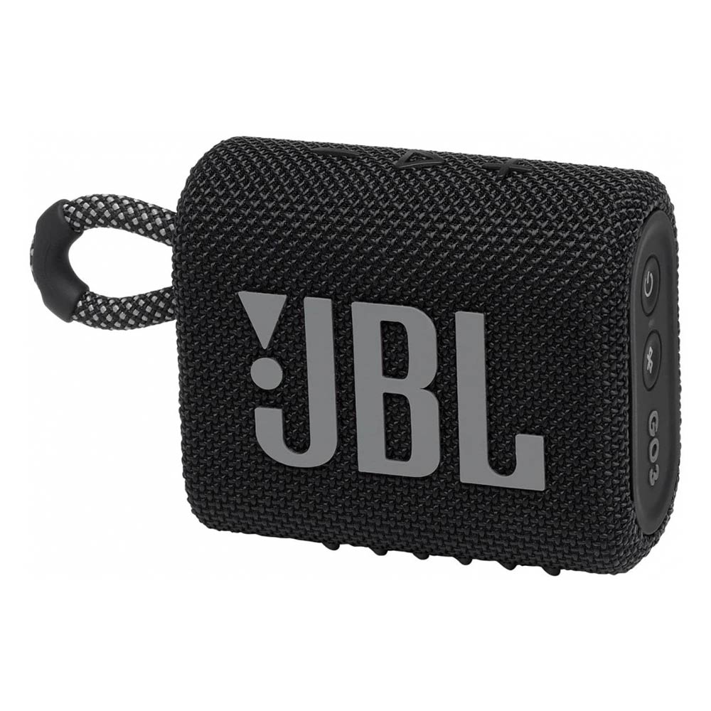 JBL Go 3 Portable Waterproof Speaker BLACK : Wireless Bluetooth Streaming, IP67 Waterproof / Dustproof, 5 Hrs Playtime JBLGO3BLKAM UPC  - JBL