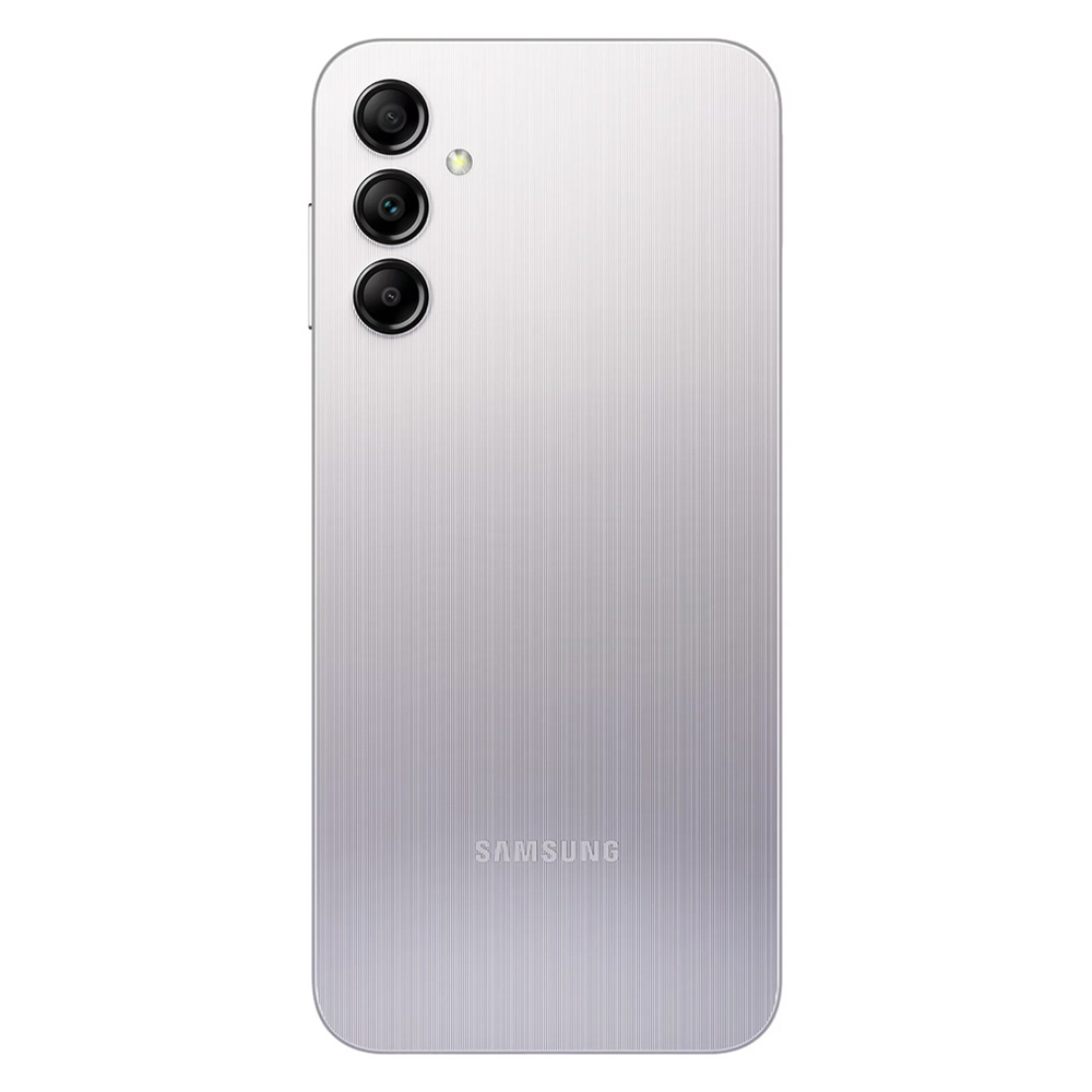 Samsung A14 4GB, 128GB LTE Silver Dual Sim (Latino) SM-A145MZSGTPA UPC  - SM-A145MZSGTPA