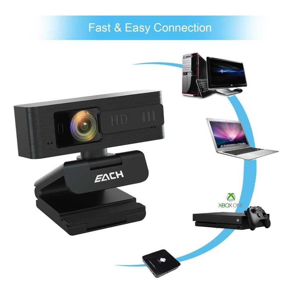 FULL HD1080P Webcam, Auto focus A521 UPC  - GENERICO