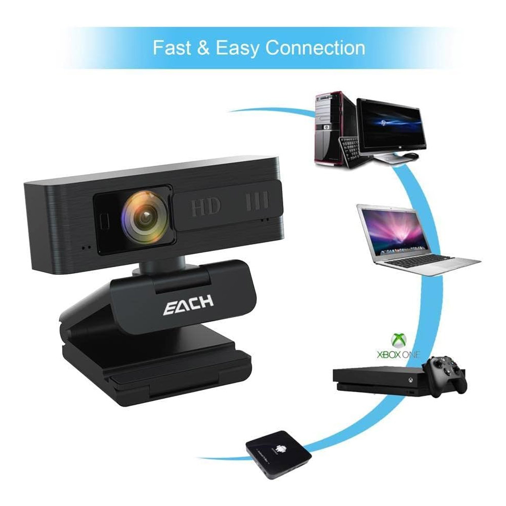 FULL HD1080P Webcam Auto focus A521 - Código: A521 | Compra en Guadalajara