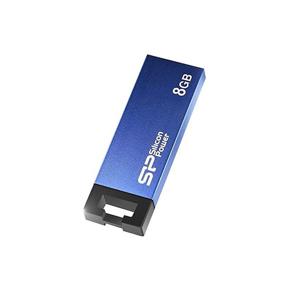 Silicon Power 8GB Touch 835 USB 2.0 Flash Drive SP008GBUF2835V1B UPC  - SP008GBUF2835V1B