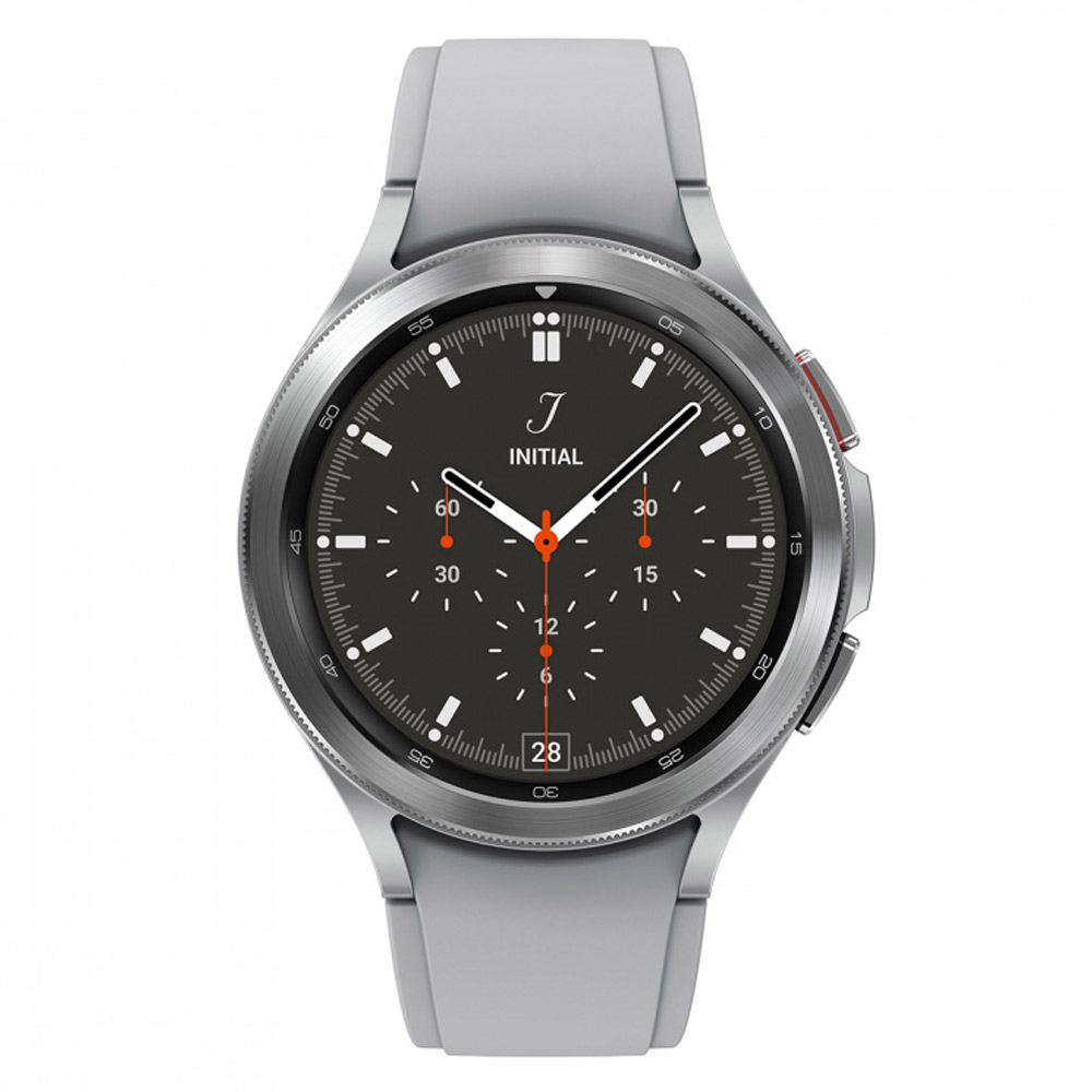 Samsung Galaxy Watch4 Classic, 46mm, Silver, LTE SM-R895UZSAXAA UPC  - SM-R895UZSAXAA