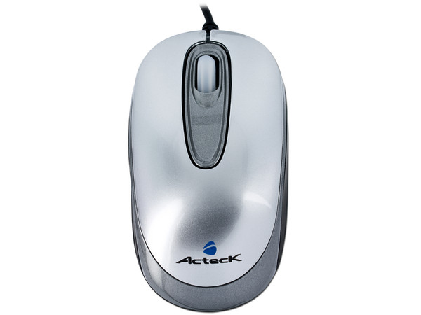 Acteck Mouse Optico AM-220 Plata MSEACAM220PL - Acteck